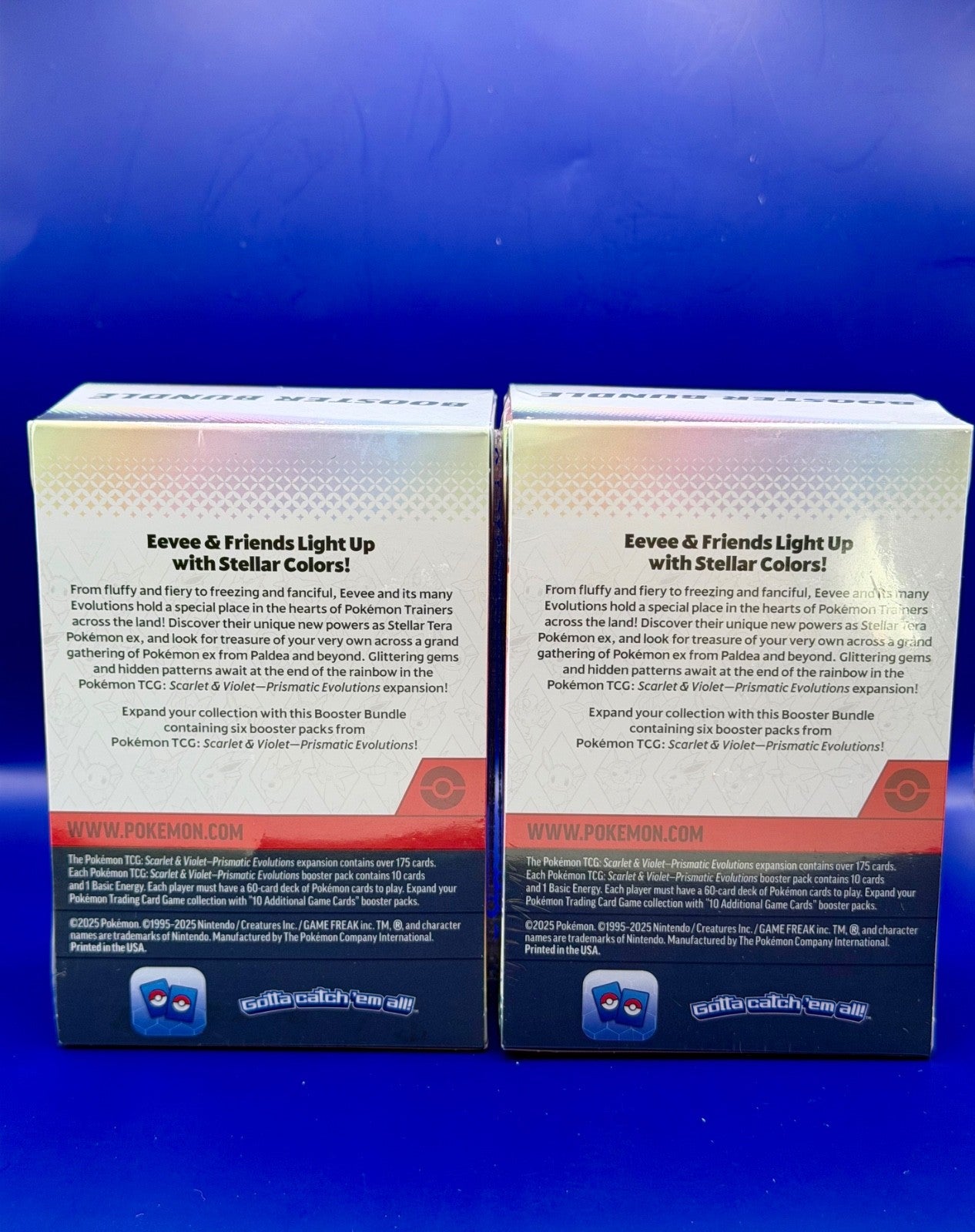 Pokemon Scarlet & Violet Prismatic Evolutions Booster Bundle - Only 1 box