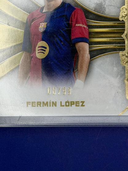 2024-25 Topps Reverence Fermin Lopez FC Barcelona Player Worn Relic /99