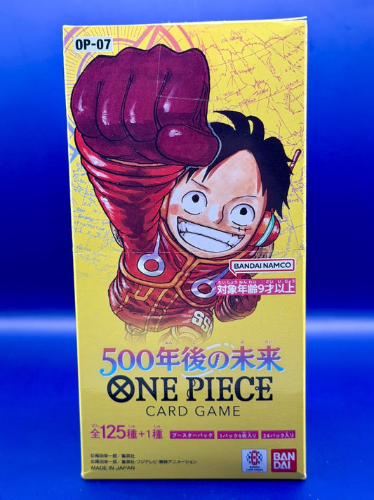 Sealed Japanese One Piece OP-07 500 Years in the Future Booster Box UK DISPATCH