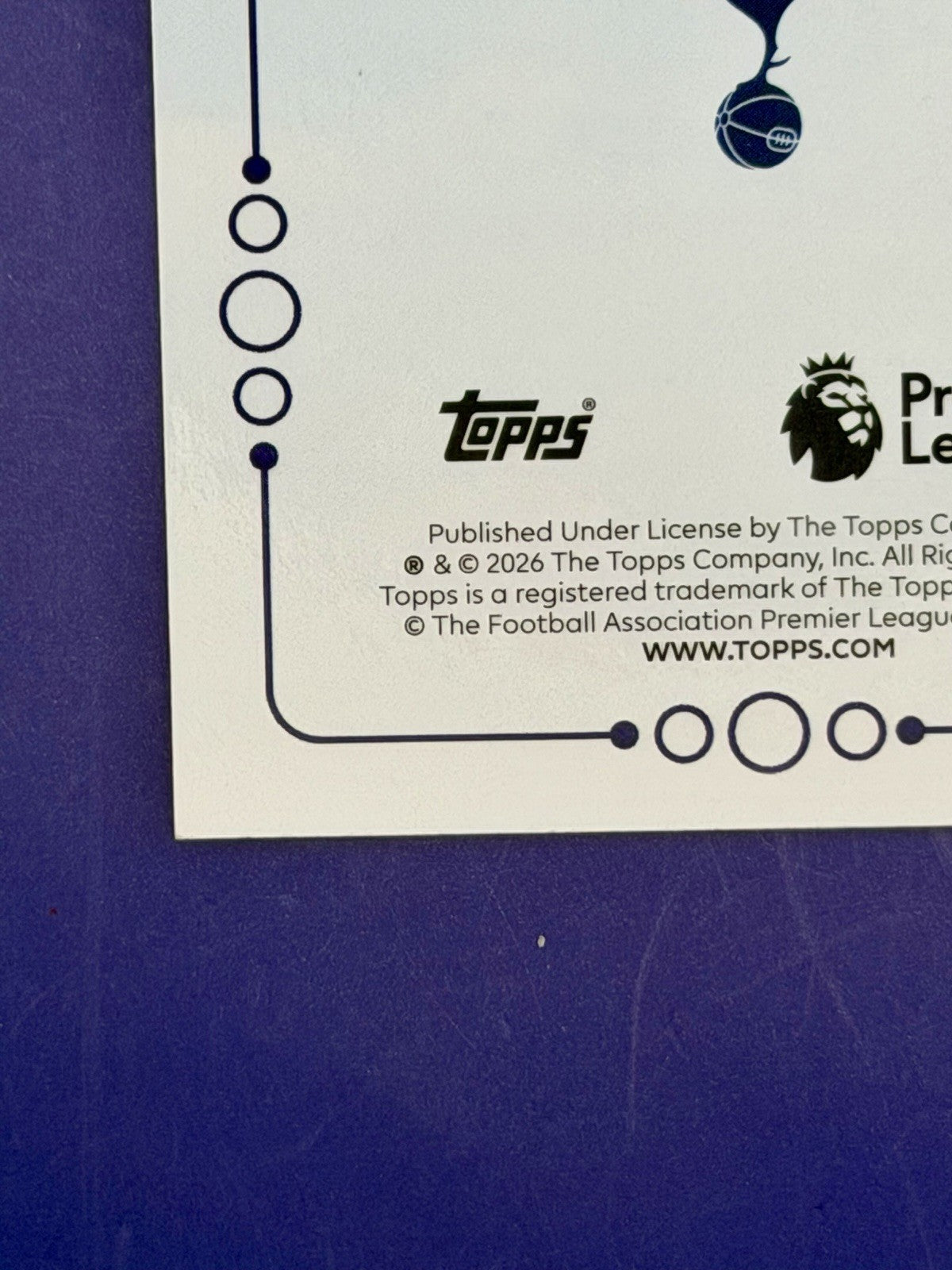 Topps Soccer Mohammed Kudus Tottenham Hotspur MA-MK Mystic Afternoons Insert