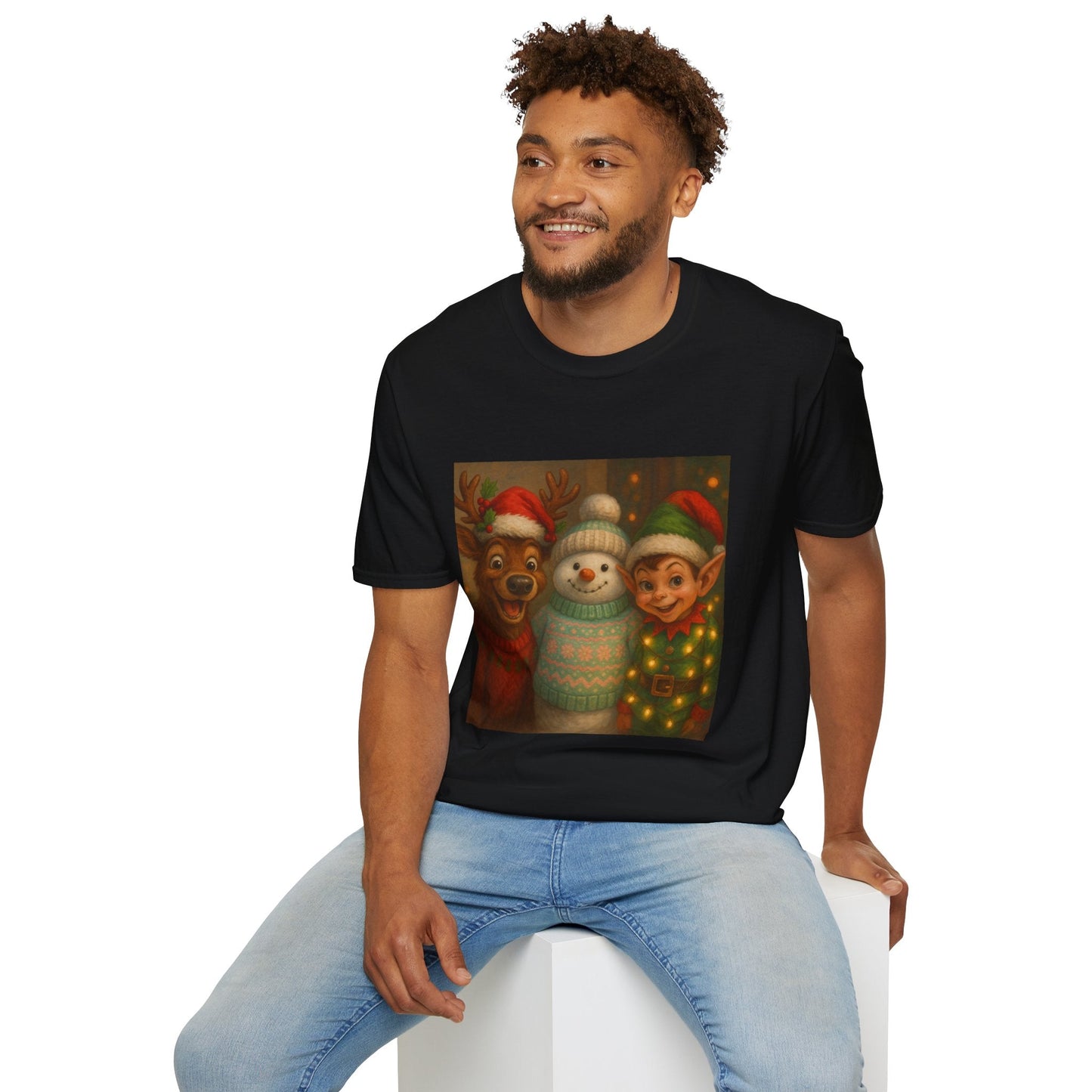 Fun Christmas T-Shirt Printify