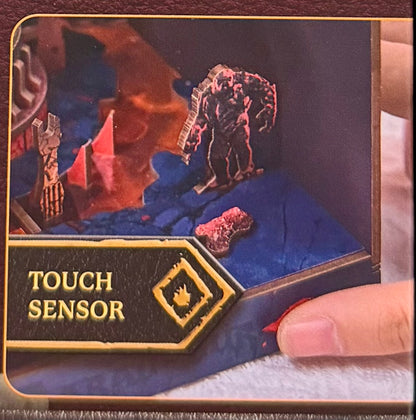 The Lord Of The Rings Tiny Adventures Book Nook Mini Diorama Barad-Dur 23cm
