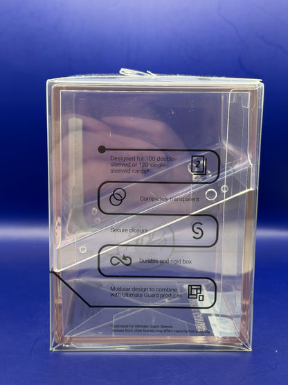 Ultimate Guard Boulder 100+ Deck Case - Clear
