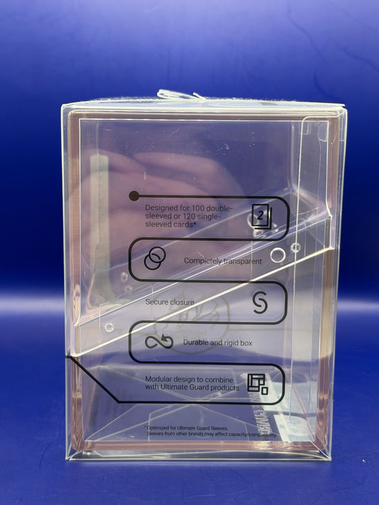 Ultimate Guard Boulder 100+ Deck Case - Clear