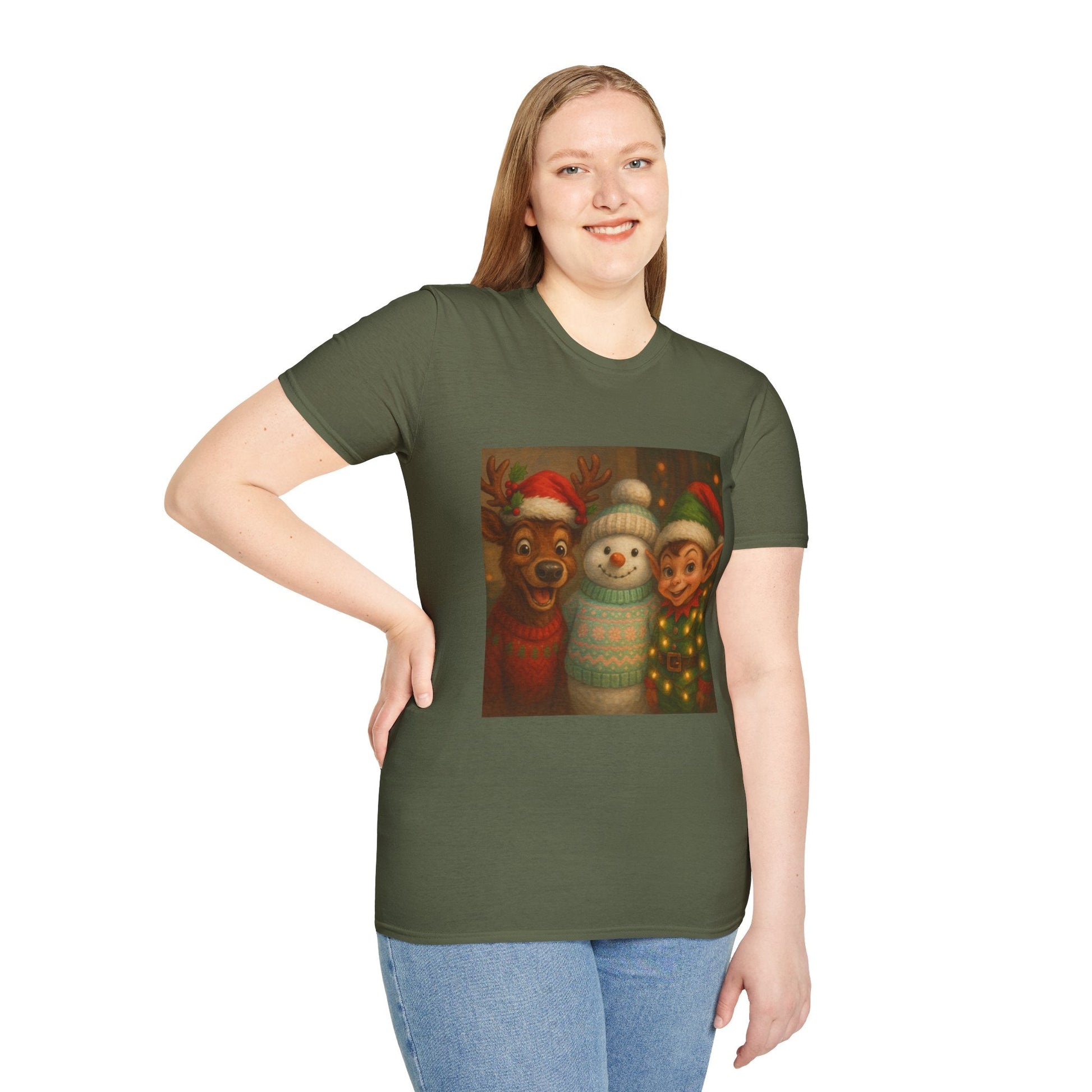 Fun Christmas T-Shirt Printify