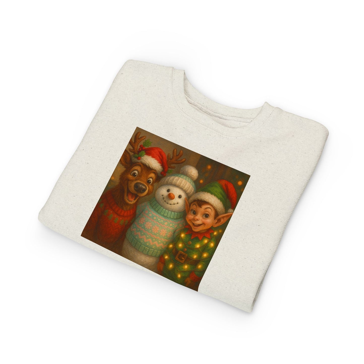 Fun Festive Toddler Sweatshirt Printify