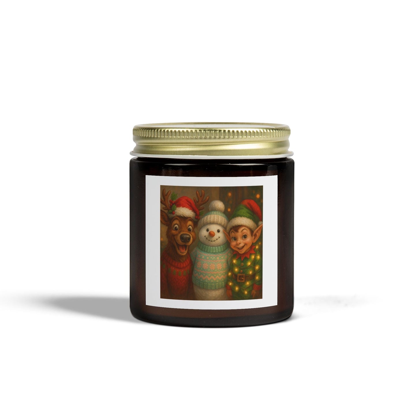 Fun Christmas Scented Candles Printify
