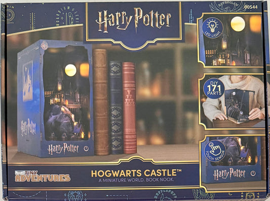 Harry Potter Tiny Adventures Book Nook Mini Diorama Hogwarts Castle 18cm