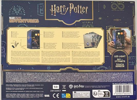 Harry Potter Tiny Adventures Book Nook Mini Diorama Hogwarts Castle 18cm