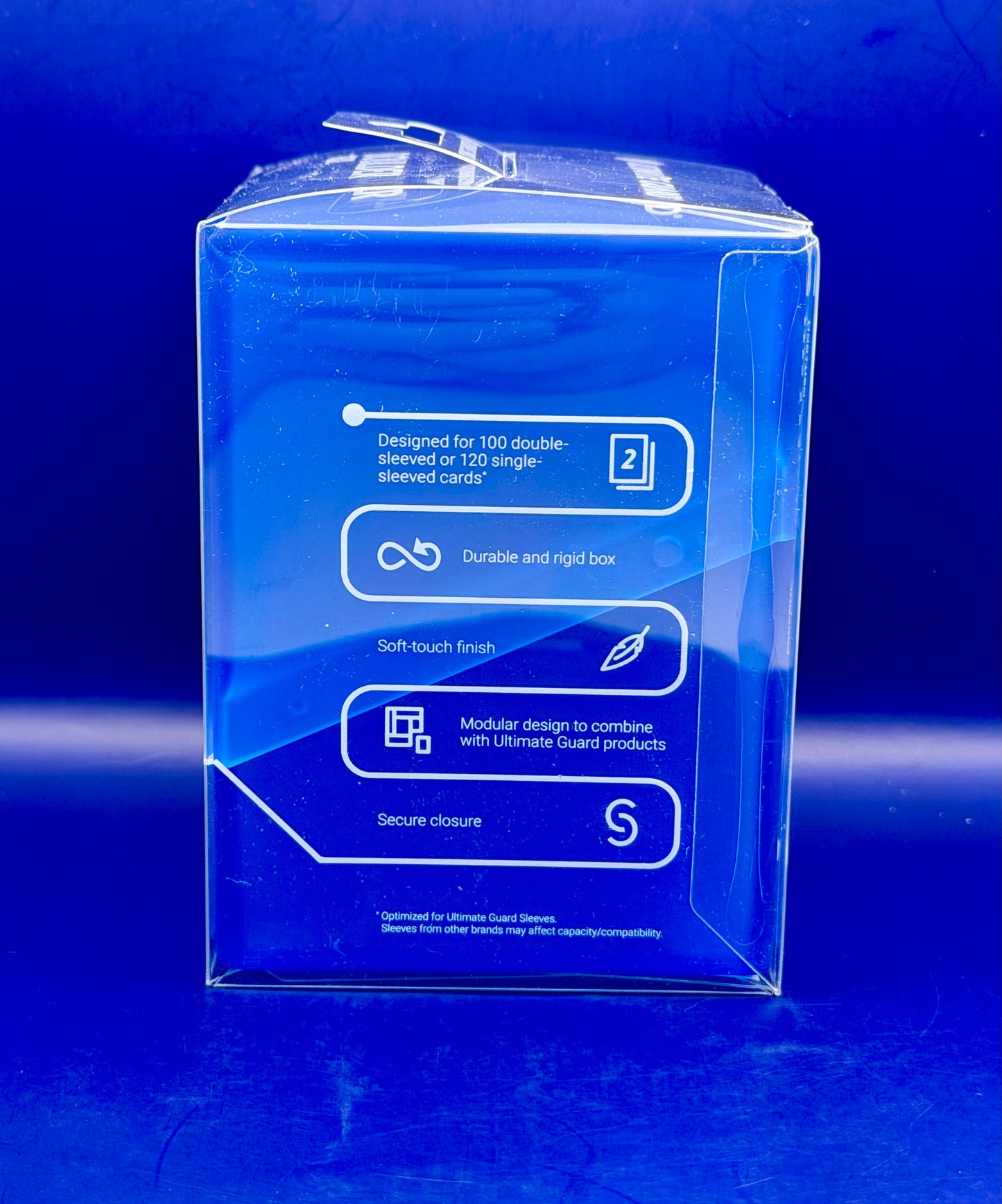 Ultimate Guard Boulder 100+ Deck Case - Sapphire