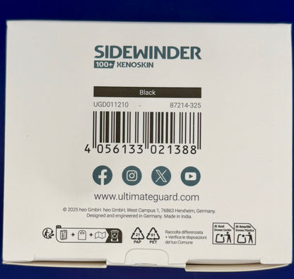 Ultimate Guard Sidewinder 100+ Xenoskin - Black