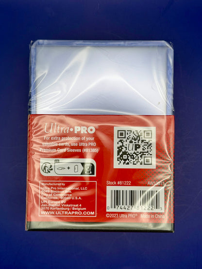 Ultra Pro 3x4 Top Loaders - Pack of 25 | Clear Regular Thickness