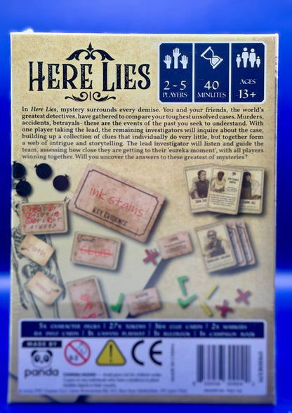 Here Lies Board Game