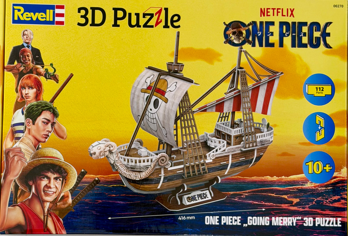 One Piece 3D Puzzle Flying Lamb / Going Merry 32 cm