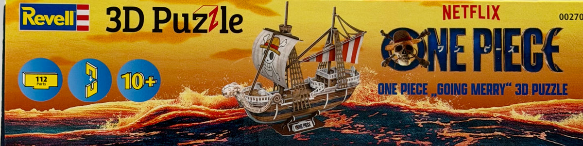 One Piece 3D Puzzle Flying Lamb / Going Merry 32 cm