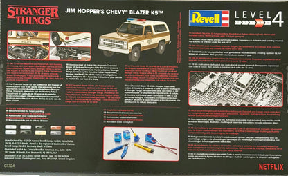 Stranger Things Model Kit 1/25 1985 Chevrolet K5 Blazer 19 cm Revell