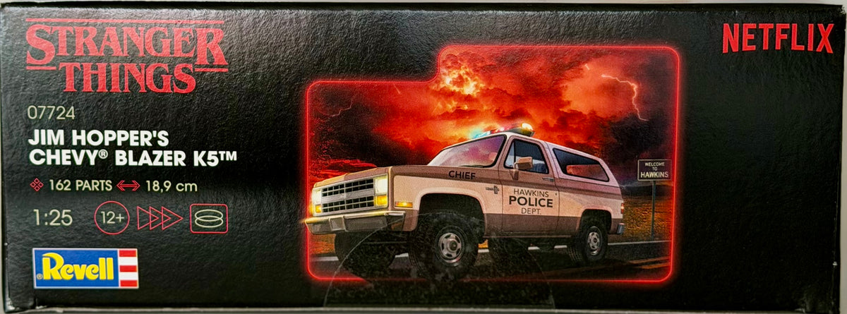 Stranger Things Model Kit 1/25 1985 Chevrolet K5 Blazer 19 cm Revell