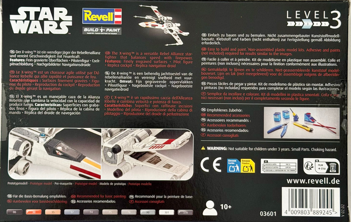 Star Wars Episode VII Model Kit 1/112 X-Wing Fighter 11 cm Revell