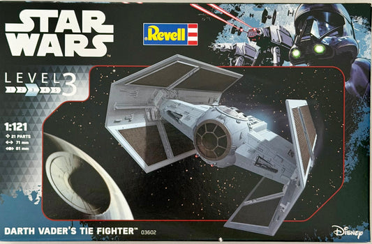 Star Wars Episode VII Model Kit 1/121 Darth Vader's Tie Fighter 9 cm Revell