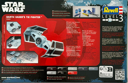 Star Wars Episode VII Model Kit 1/121 Darth Vader's Tie Fighter 9 cm Revell