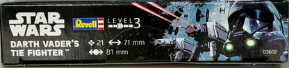 Star Wars Episode VII Model Kit 1/121 Darth Vader's Tie Fighter 9 cm Revell