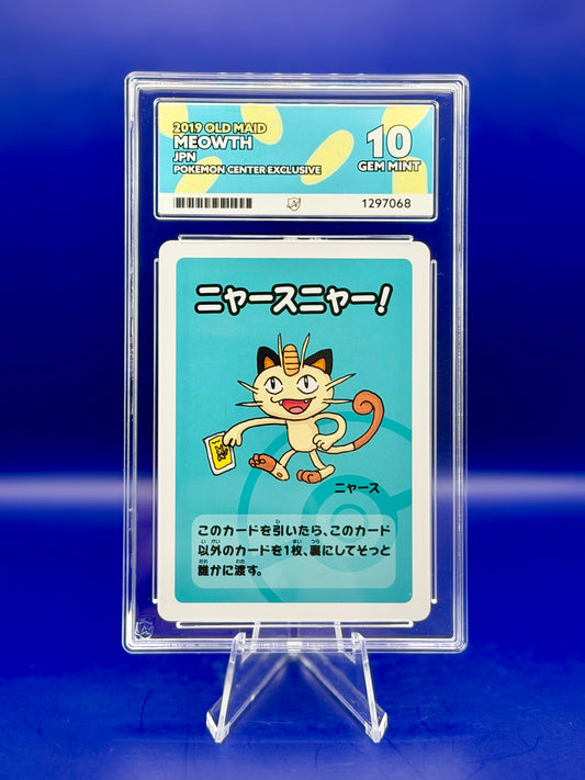 Old Maid Meowth Ace 10
