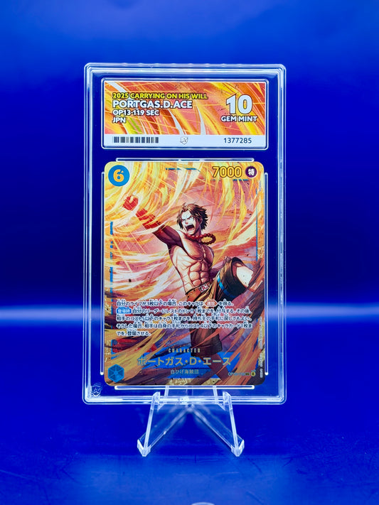 Portgas D Ace OP13-119 SEC JPN ACE 10