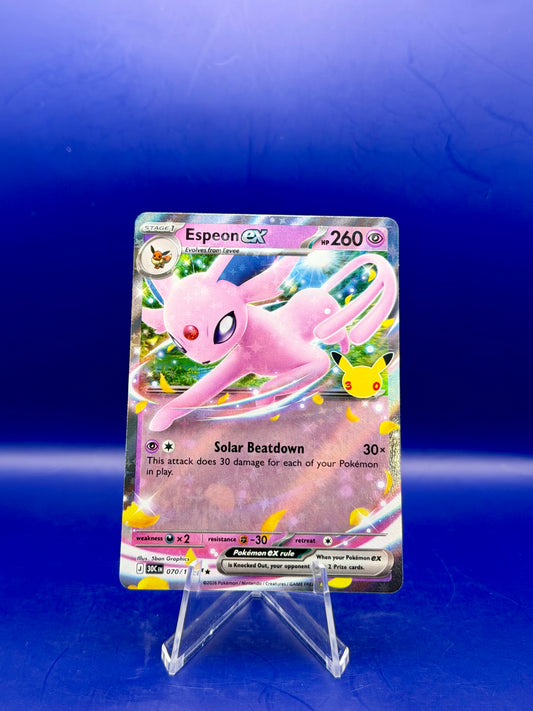 Espeon ex 070/128 – 30th Celebration | English Holo