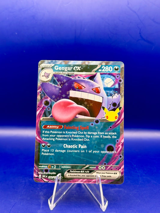 Gengar ex 090/128 – 30th Celebration | English Holo