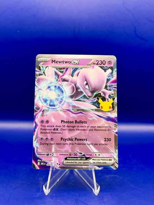 Mewtwo ex 064/128 – 30th Celebration | English Holo