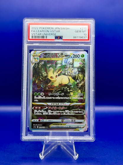 Leafeon VSTAR 210/172 – VSTAR Universe (S12a) Japanese | PSA 10 | 86119637