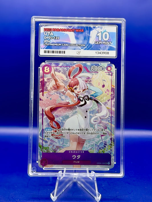 Uta OP02-120 JPN – Paramount War – Uta Premium Card Collection | ACE 10