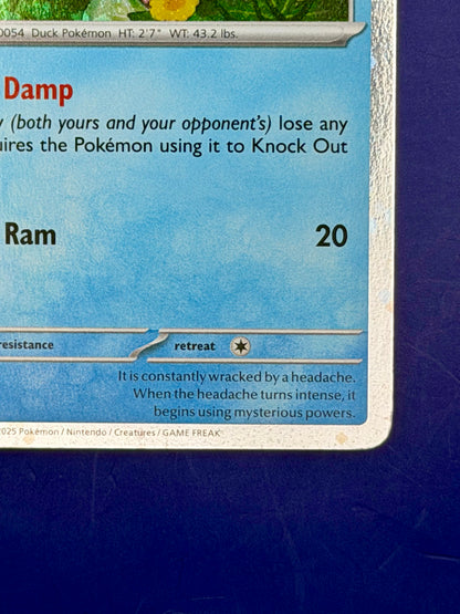 Psyduck MEP 007 – Mega Evolution Black Star Promos | English – Near Mint
