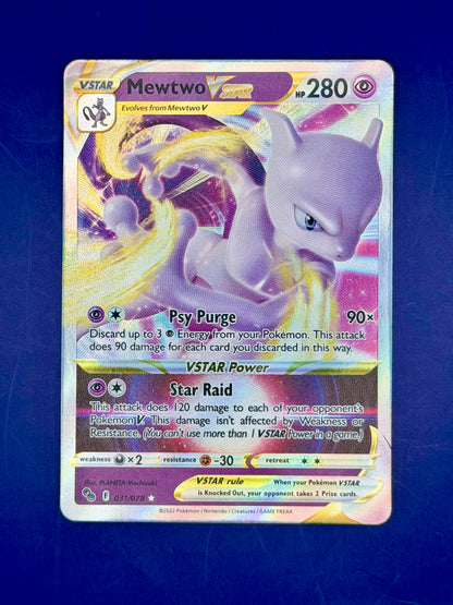 Mewtwo VSTAR 031/078 – Pokémon GO | English – Near Mint