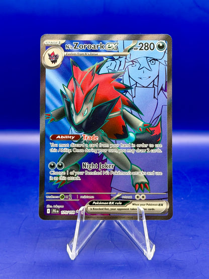 N’s Zoroark ex 175/159 – Journey Together | English Ultra Rare
