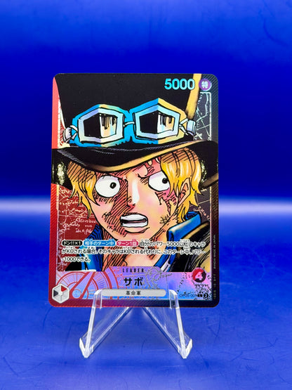 Sabo OP13-004 – Carrying on His Will | Japanese Leader Alternate Art