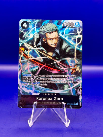 Roronoa Zoro OP10-095 – The Best Vol.2 (PRB-02) | English Rare Alternate Art – LP
