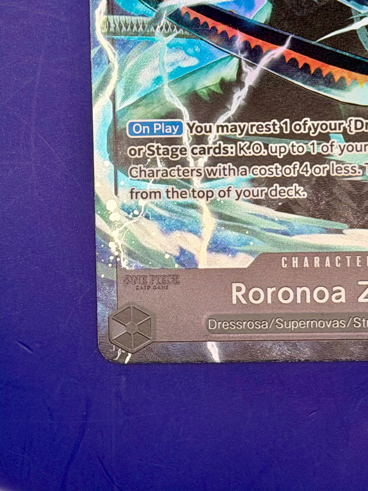 Roronoa Zoro OP10-095 – The Best Vol.2 (PRB-02) | English Rare Alternate Art – LP