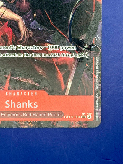 Shanks OP09-004 – Emperors in the New World | English SR Alternate Art