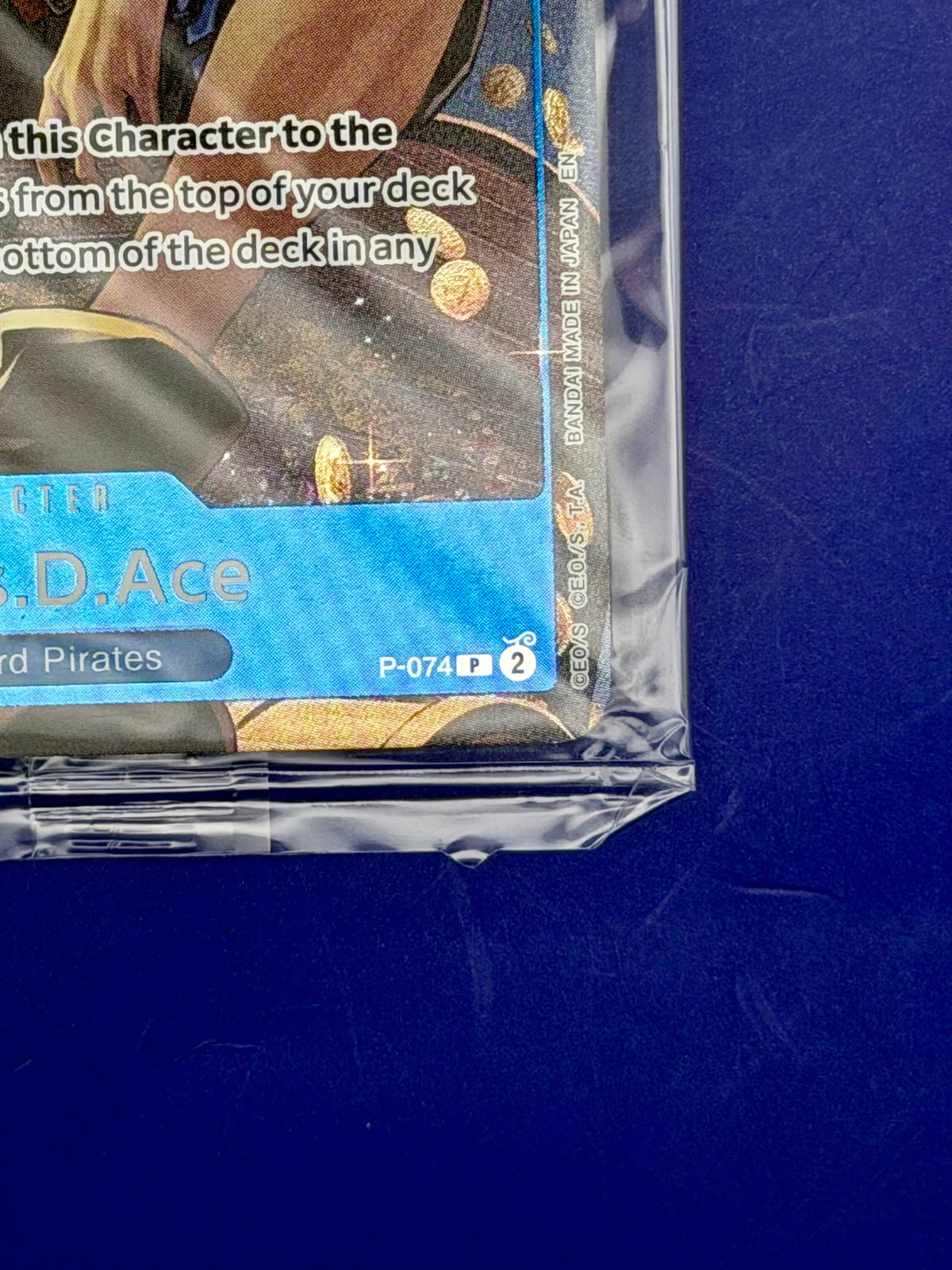 Portgas.D.Ace P-074 – Tin Pack Set Vol.2 Promo | English – Sealed
