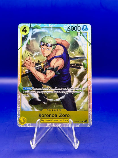 Roronoa Zoro OP15-113 – Adventure on Kami’s Island | English Super Rare