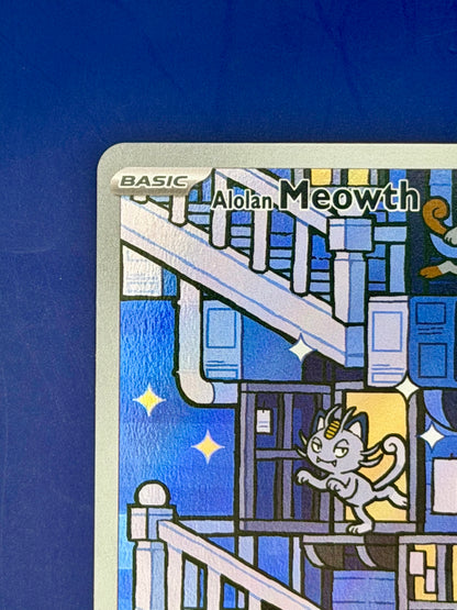 Alolan Meowth 139/128 – 30th Celebration | English Illustration Rare